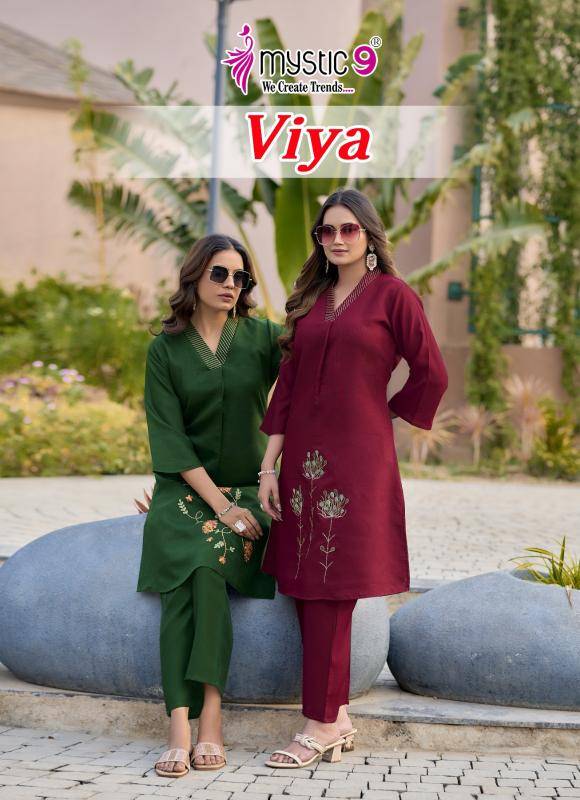 Mystic9 viya vol 1 coord set Fancy kurti wholesalers in Delhi